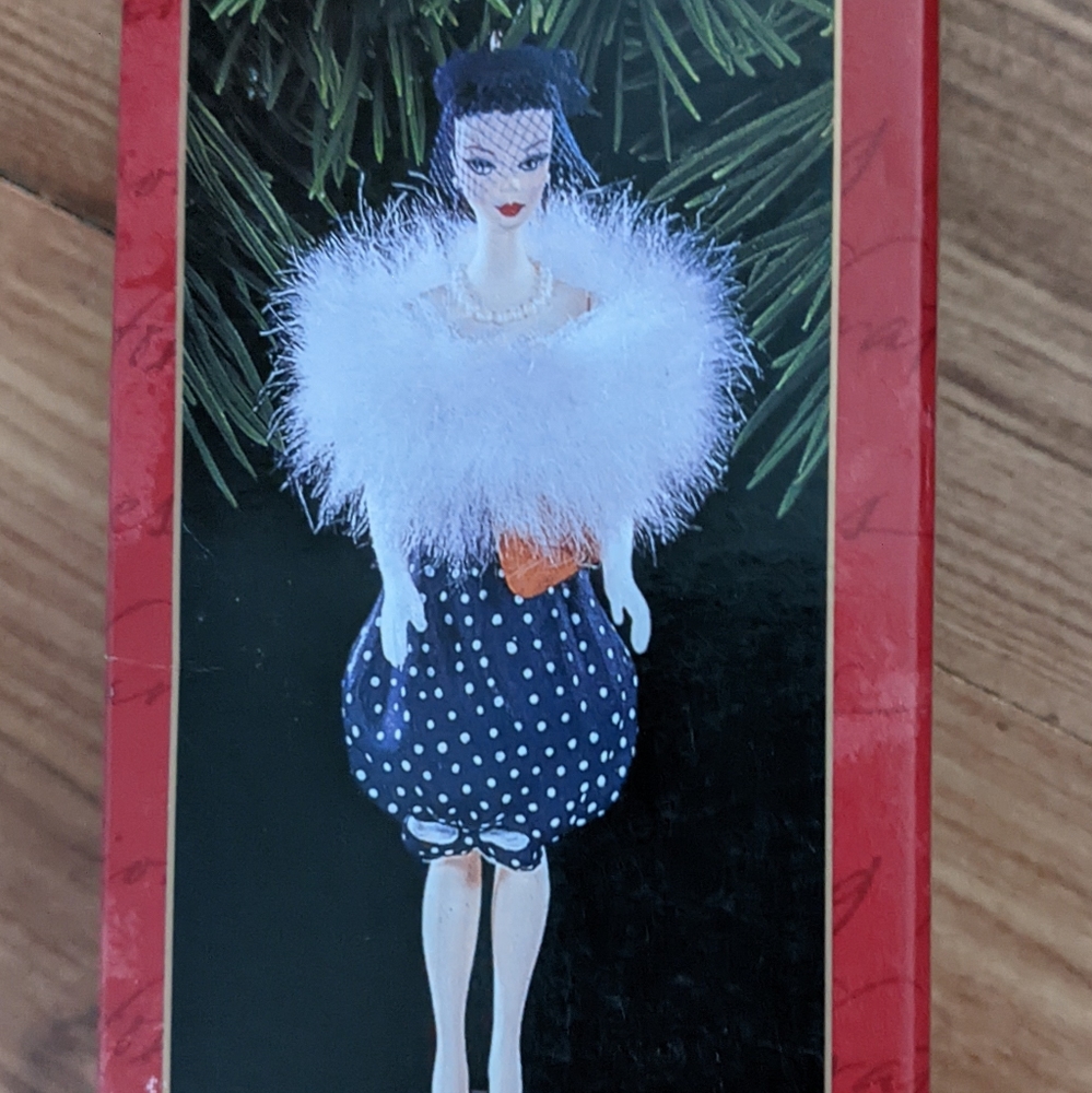 Hallmark Gay Parisienne 1999 Keepsake Barbie Christmas Ornament